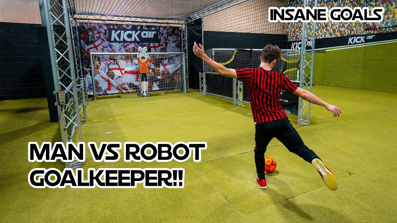 Street Panna VS Robot Goalkeeper!! Insane Goals!