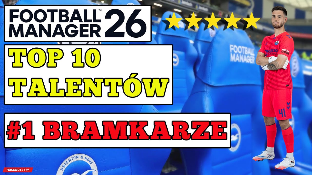 Największe TALENTY w Football Managerze 26 | Bramkarze.