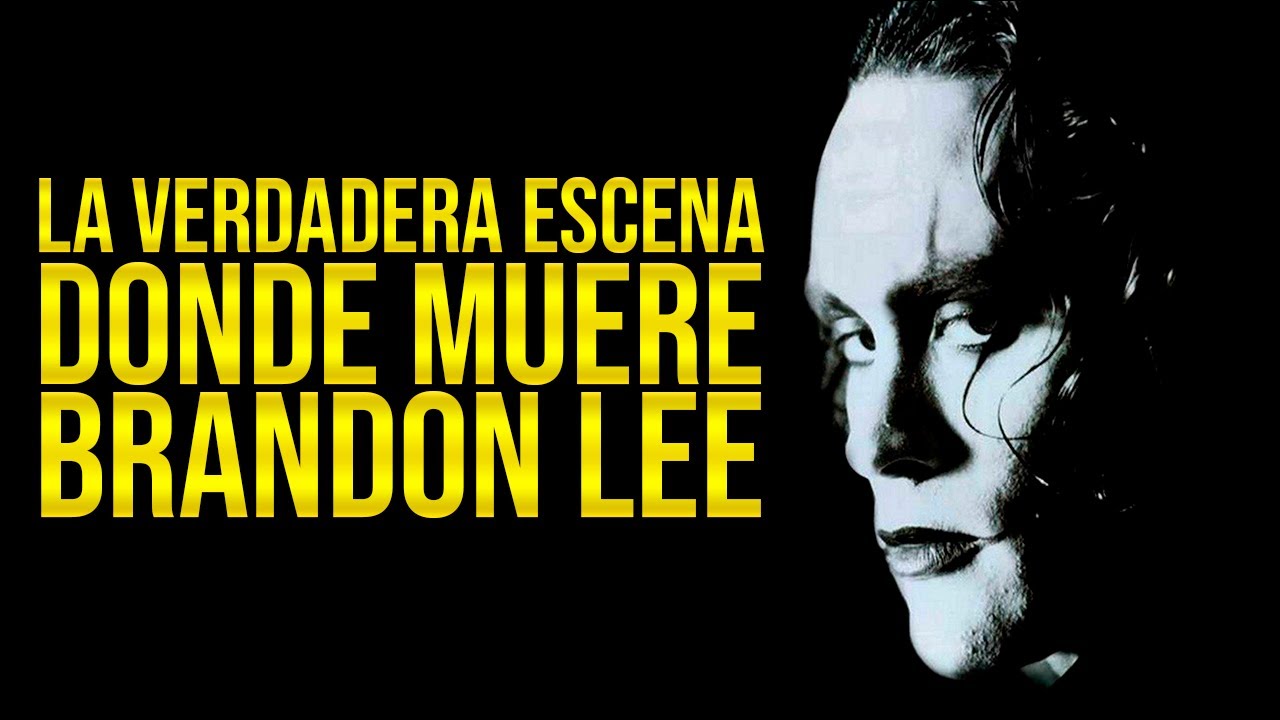 🐉The REAL SCENE where BRANDON LEE DIES - How did he die? - Brandon Lee's death