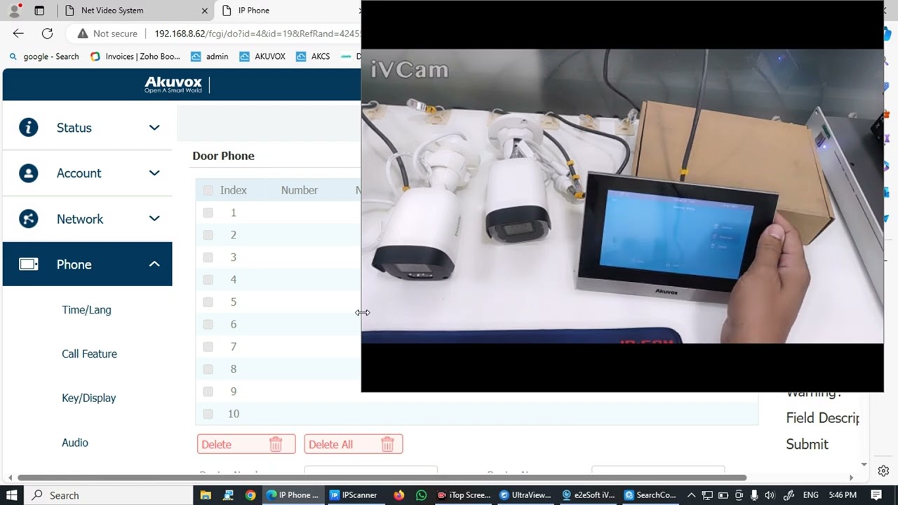Tiandy Camera In Akuvox Monitor 🔥🔥 RTSP Configuration 🤩
