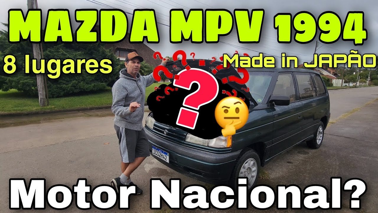 MAZDA MPV 1994 COM MOTOR DE OPALA!