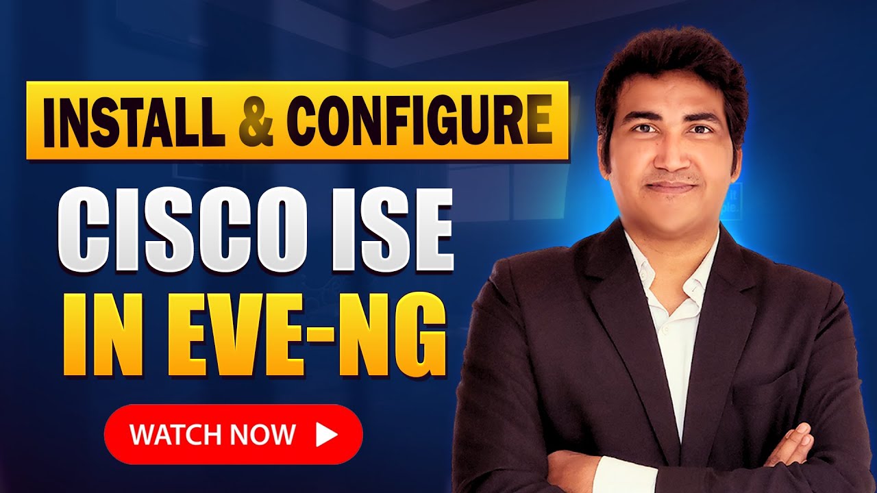 Настройка Cisco ISE в EVE-NG #cisco #ise