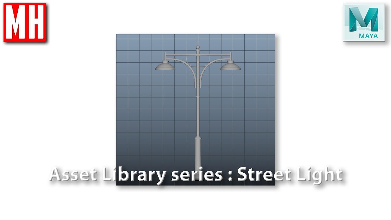 Building a 3D asset library Part 1 : Streetlight
