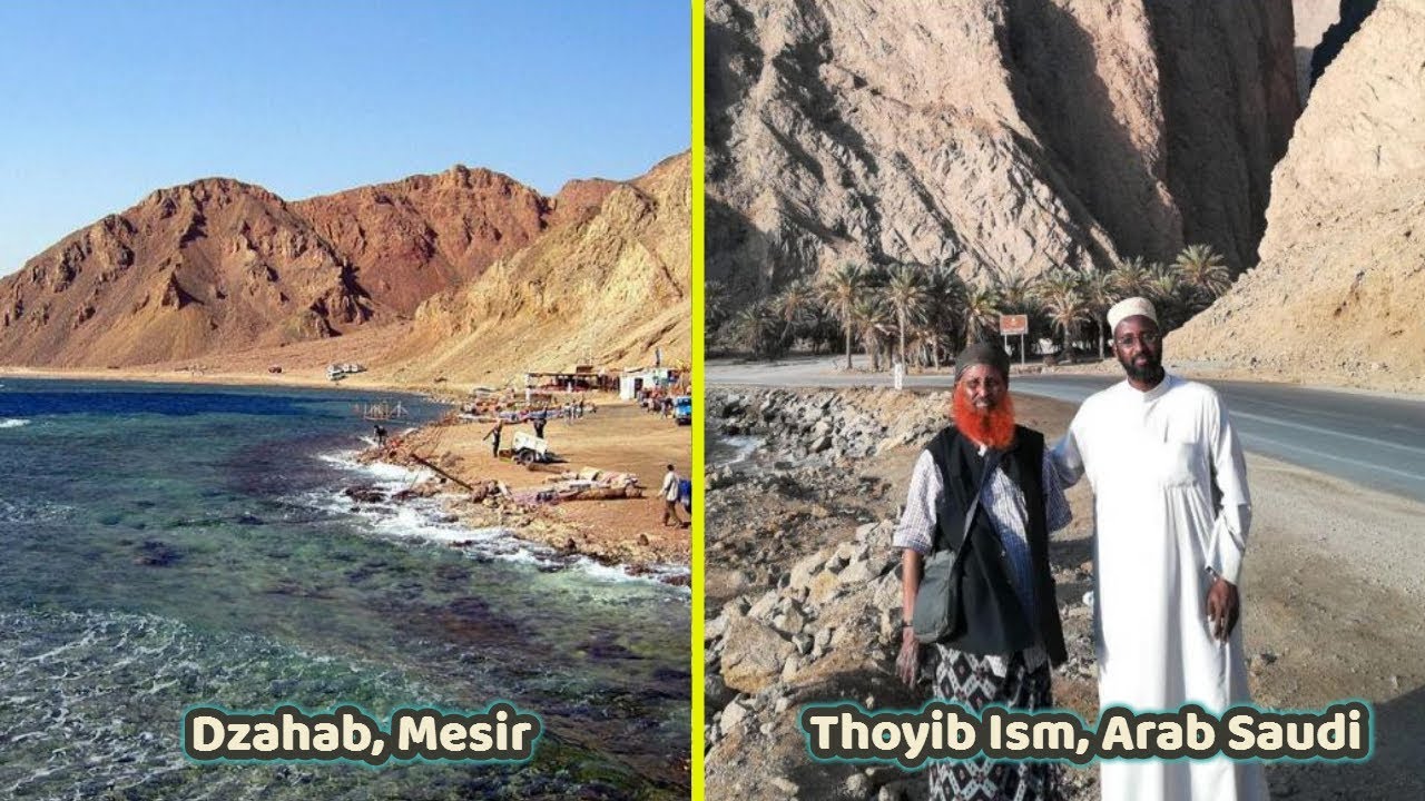 Inilah Titik Kedatangan Nabi Musa Setelah Melewati Laut Merah