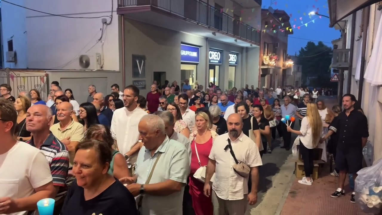 Bivongi: Processione per le vie del paese, Festa Mamma Nostra 2025