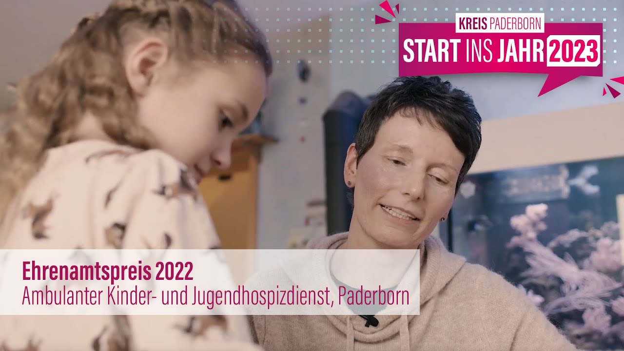 Ambulanter Kinder- und Jugendhospizdienst, Paderborn | Ehrenamtspreis 2022 des Kreises Paderborn