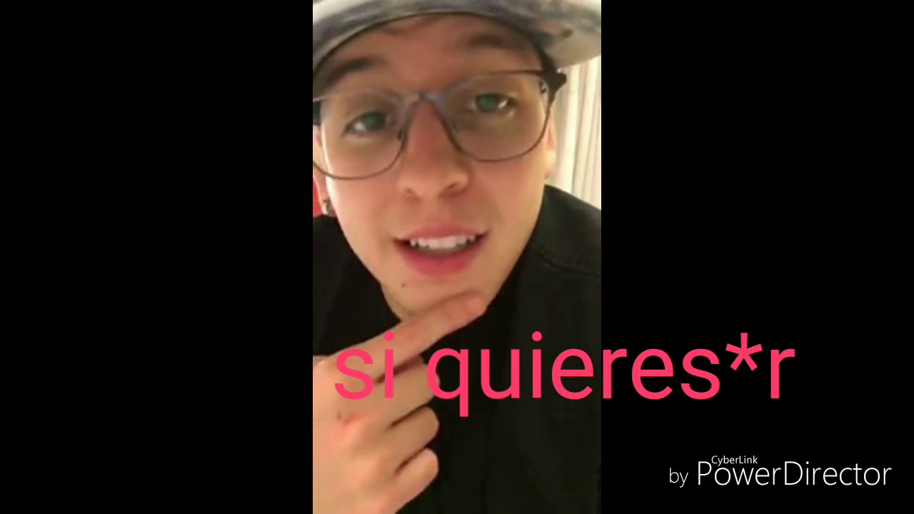 Imagina videollamada con Christopher Vélez ❤️