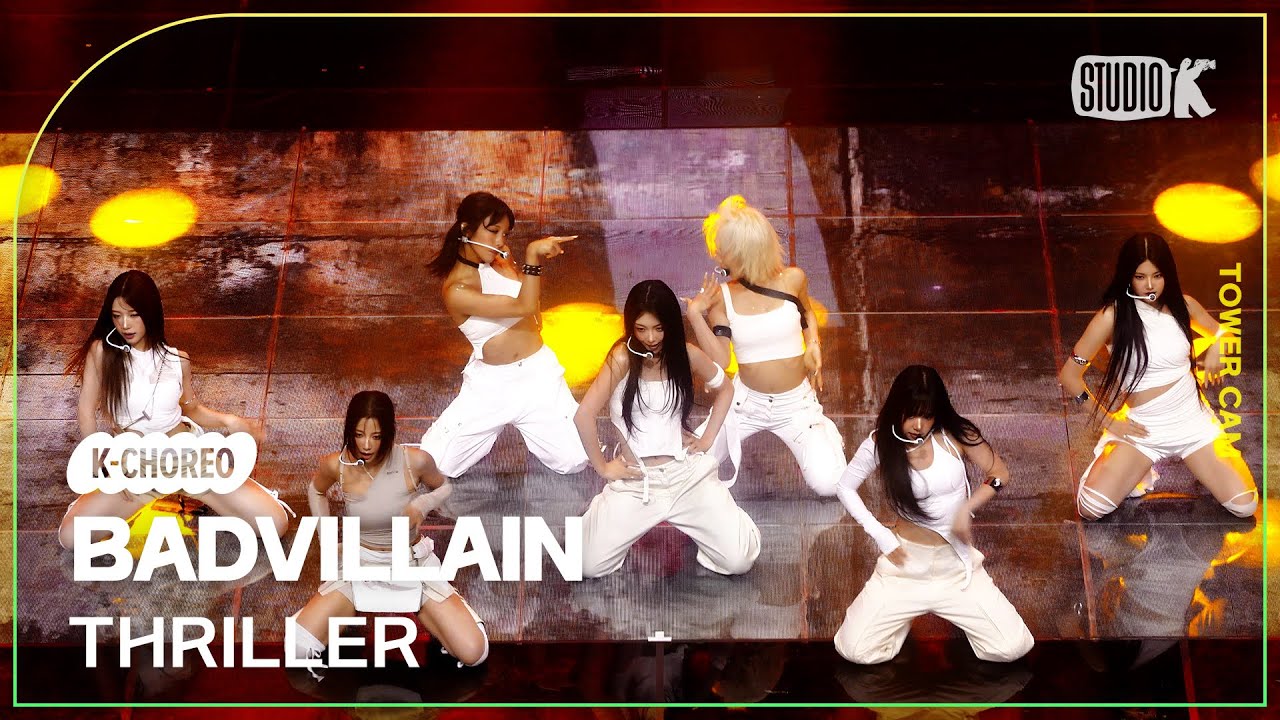 [K-Choreo Tower Cam 4K] 배드빌런 직캠 'THRILLER '(BADVILLAIN Choreography) l @MusicBank KBS 250926