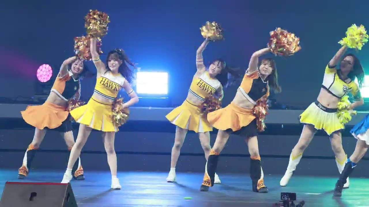 250724　12球団チアパフォーマンス　マイナビオールスターゲーム2025 スペシャルステージ　#cheerleader #プロ野球 #オールスター