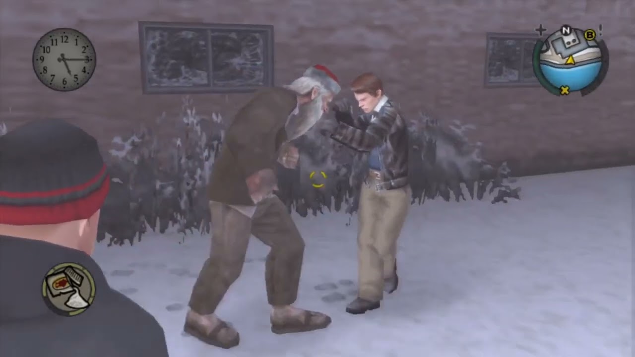 Bully ps4/ps5 Handy ( hobo ) vs Johnny Vincent ( boss )