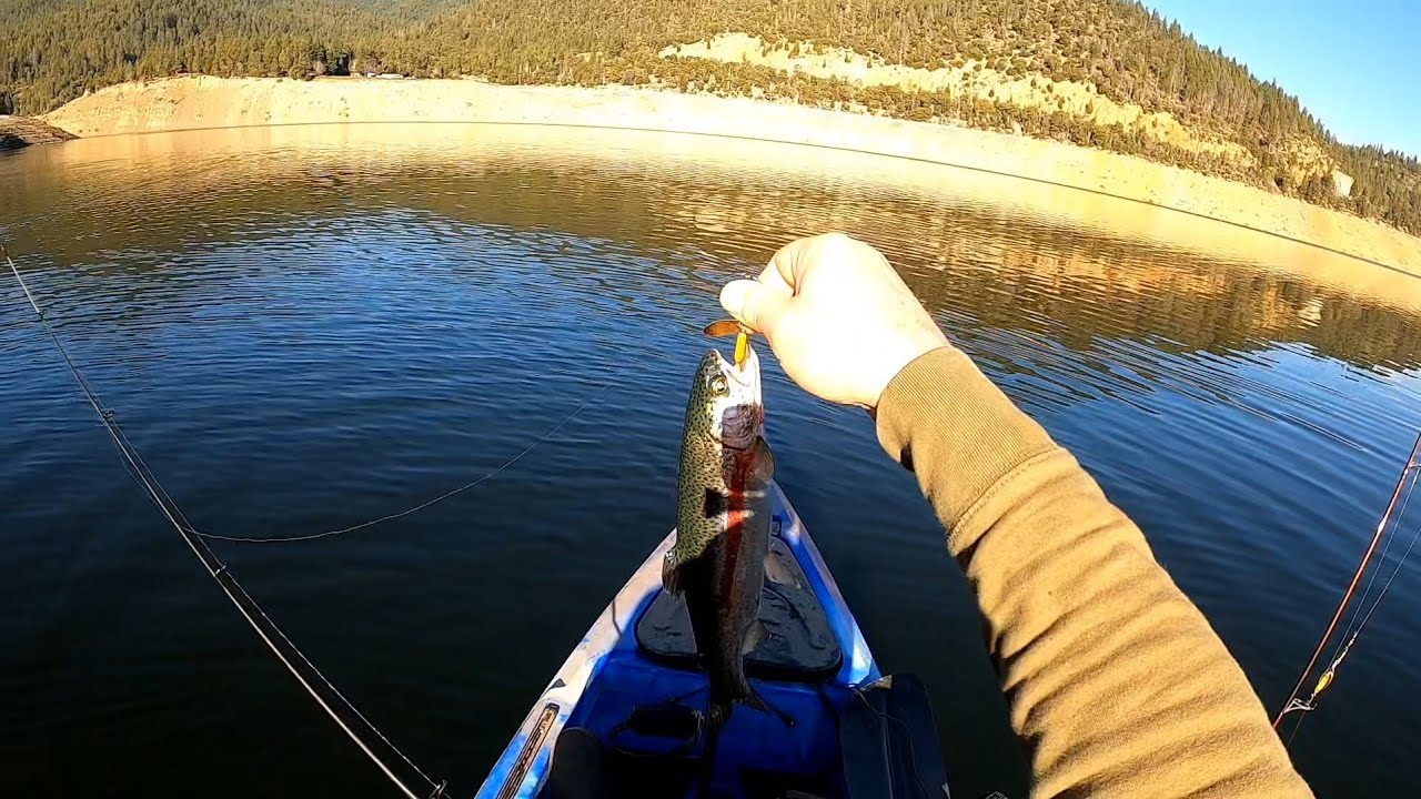 February 6, 2026 First kayak trip of the year at Applegate for some trout 