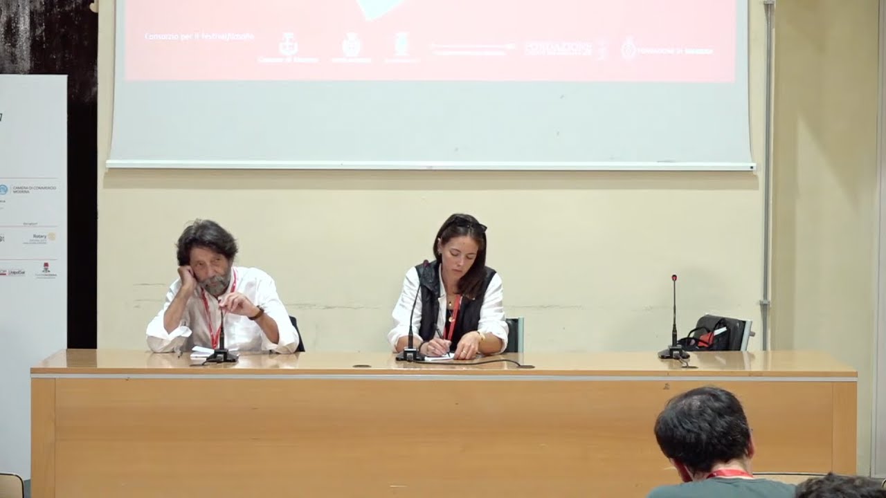 La parola è un coltello a doppio taglio - Massimo Cacciari Sala stampa Festival della Filosofia