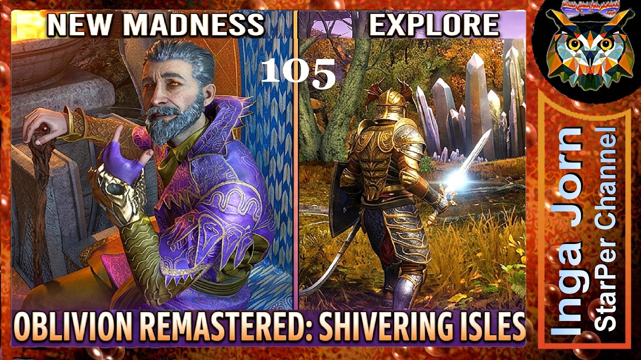 105. DLC Дрожащие острова ✴10✴ TES IV OBLIVION REMASTERED Оплеуха Шеогорату и её последствия