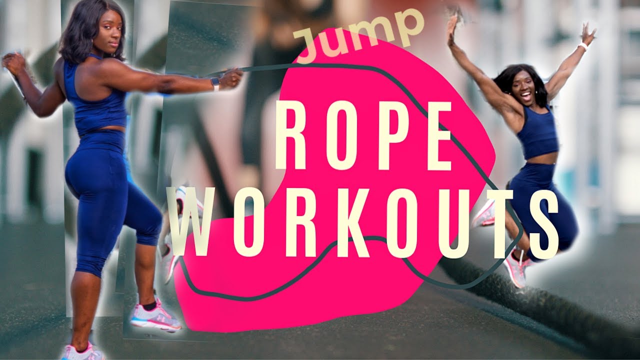 Timed 10 minutes toned  LEGS and GLUTES Jump Rope Workout|| TOTAL BODY JUMP ROPE EXERCISES