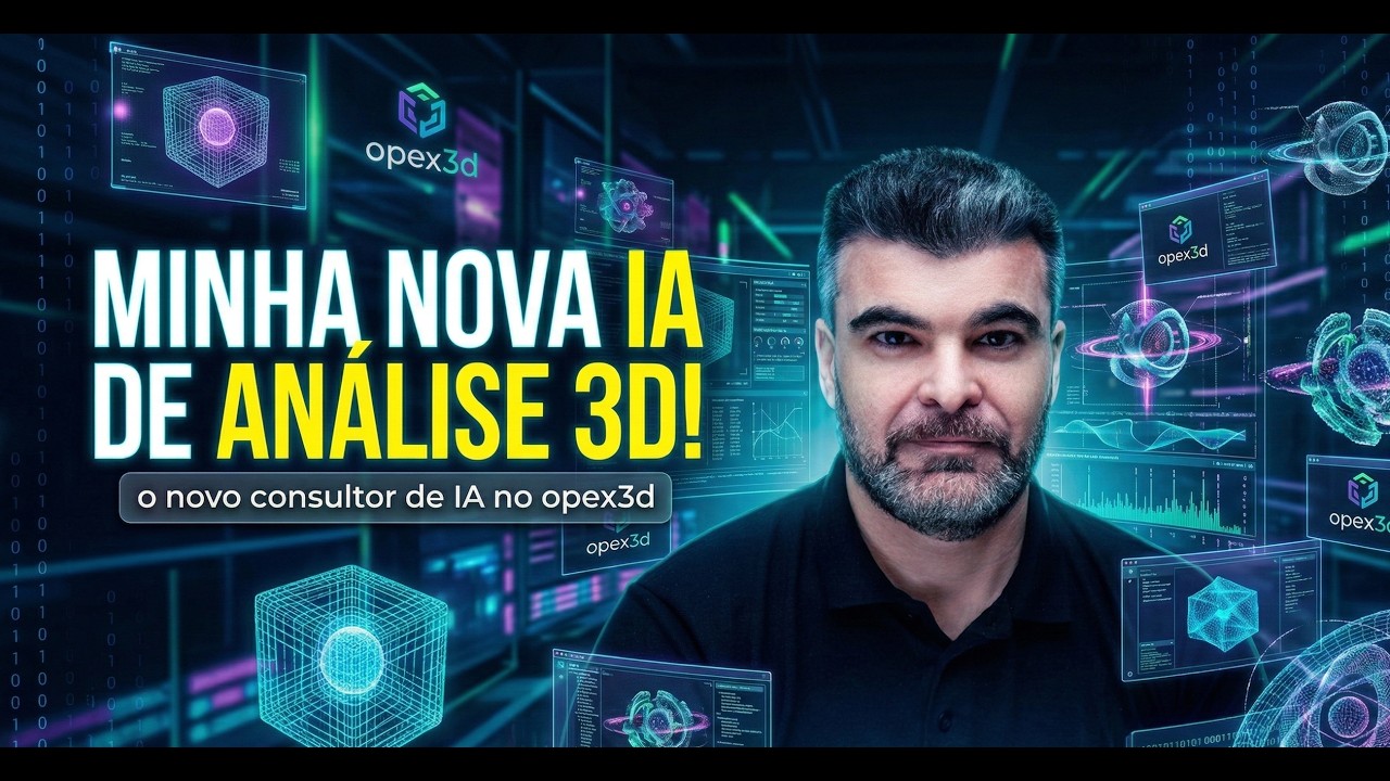 Descubra os parâmetros exatos para qualquer peça 3D em segundos com Inteligência Artificial