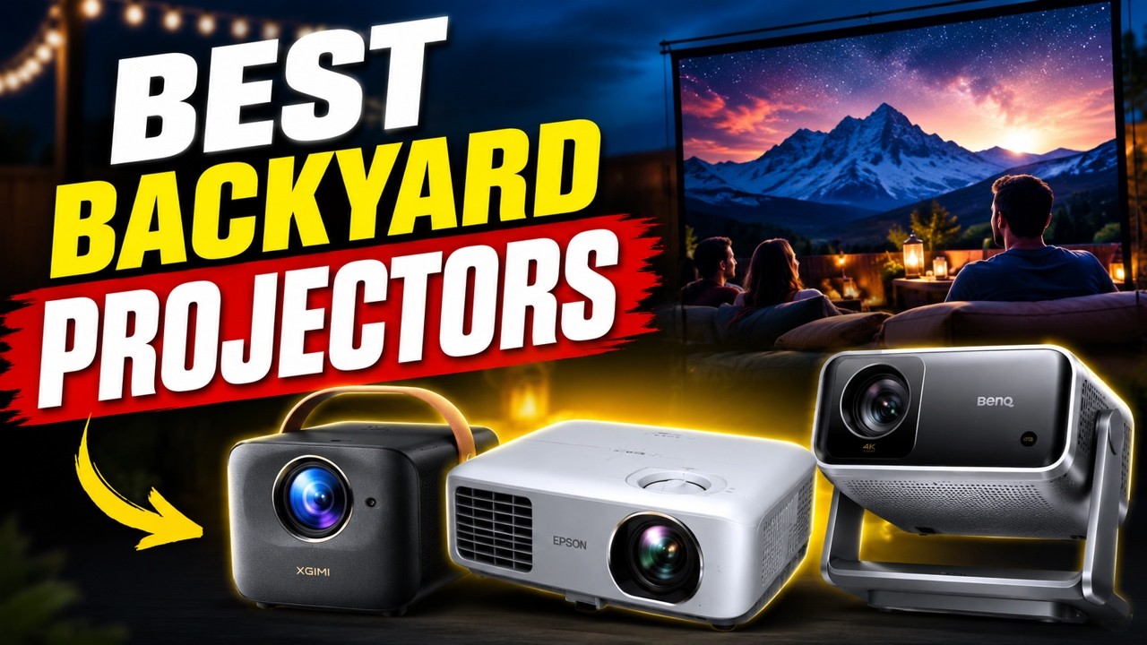 Best Projector for Backyard Movies (2026) &mdash; Top 8 Outdoor Projectors