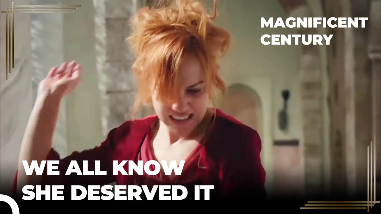 Hurrem Beats Hatice Up! | Magnificent Century