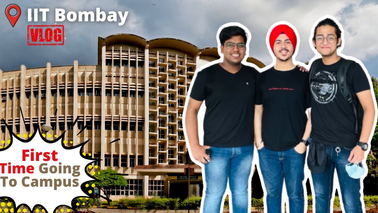 Going to IIT Bombay for the First Time! ✈️ Travel Vlog