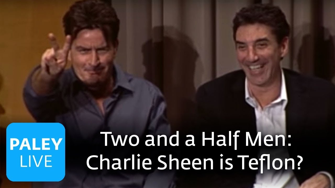 Two and a Half Men - Charlie Sheen is Teflon? (Paley Center)