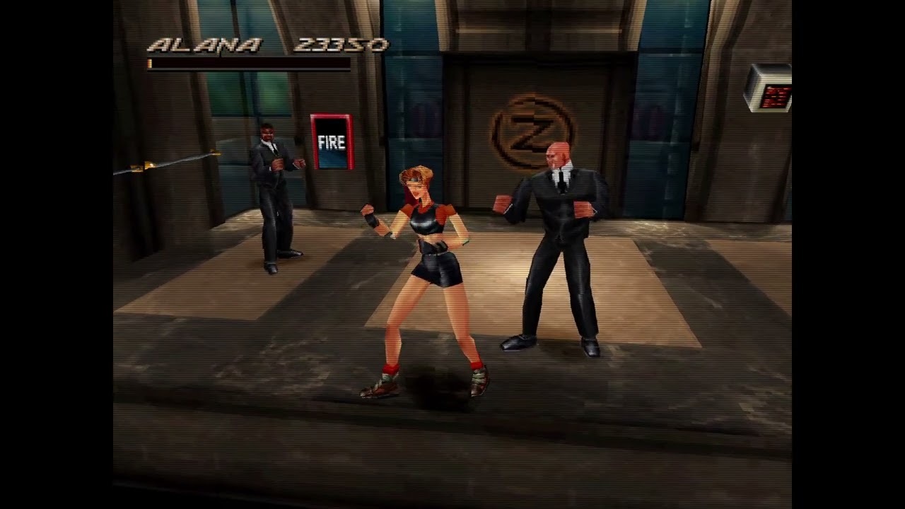 Fighting Force Alana Ryona Deaths 