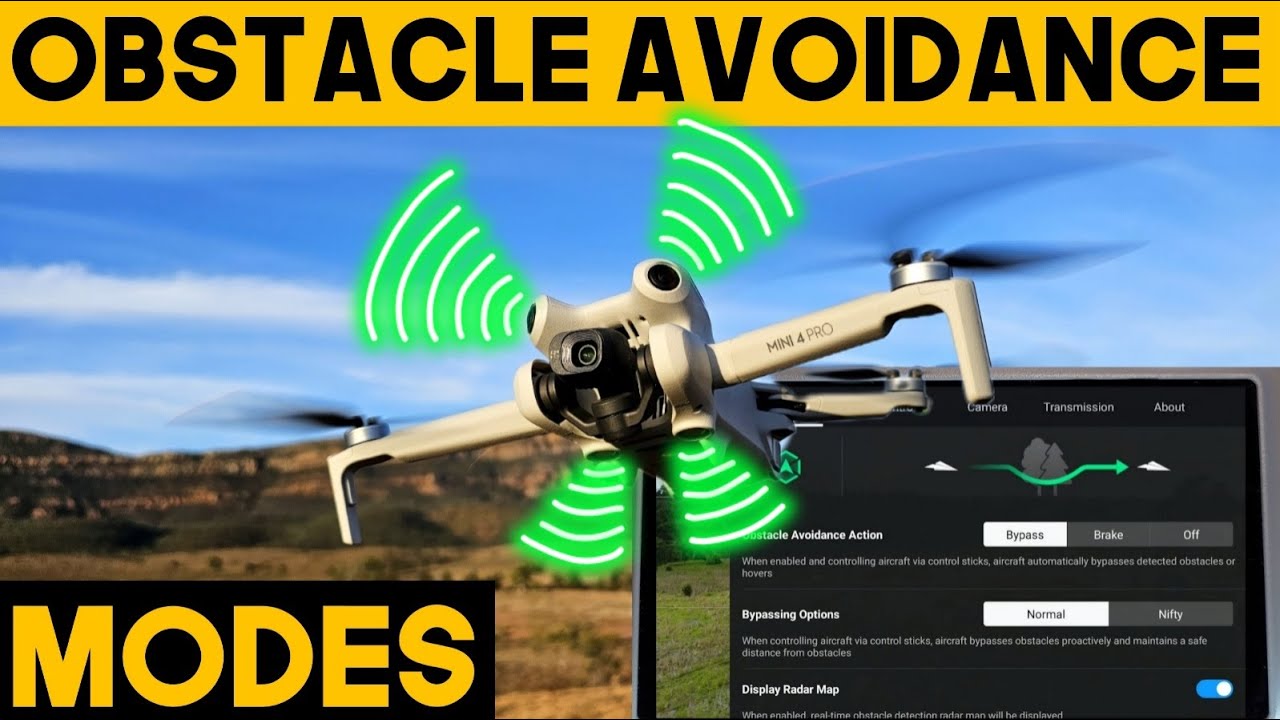 How to Change Your Obstacle Avoidance Settings - Mini 4 Pro