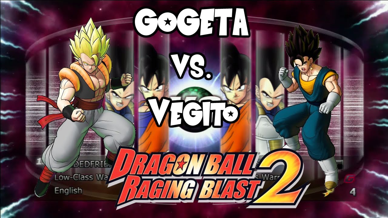 Dragonball Z Raging Blast 2 - Vegito vs Gogeta