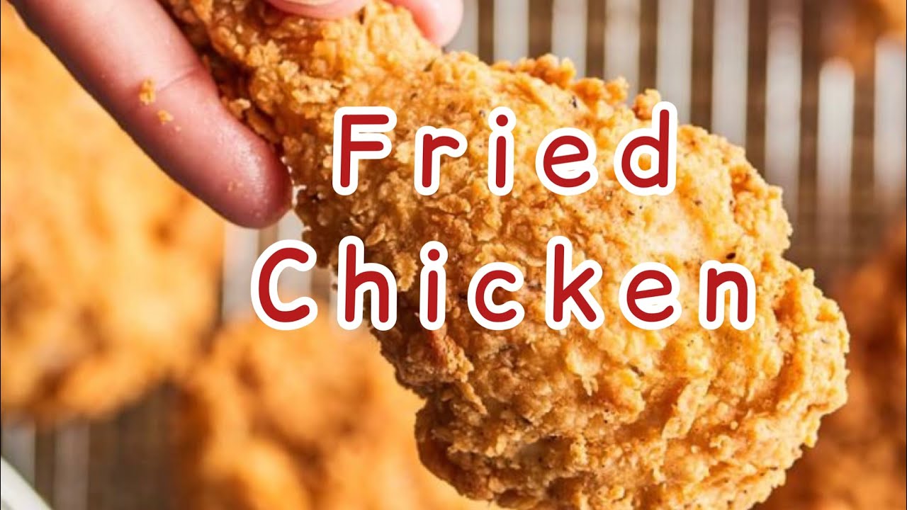 FRIED CHICKEN | HOME RECIPE