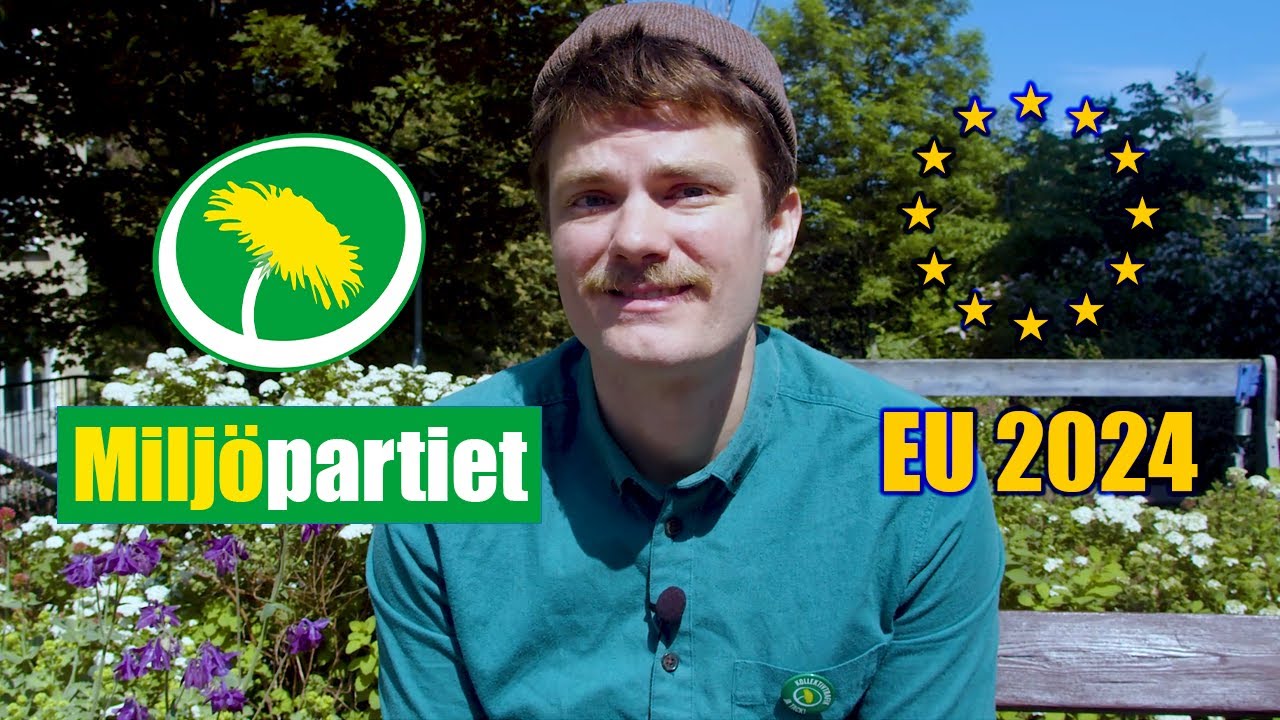 Milj&ouml;partiet (Parodi) EU Valet 2024
