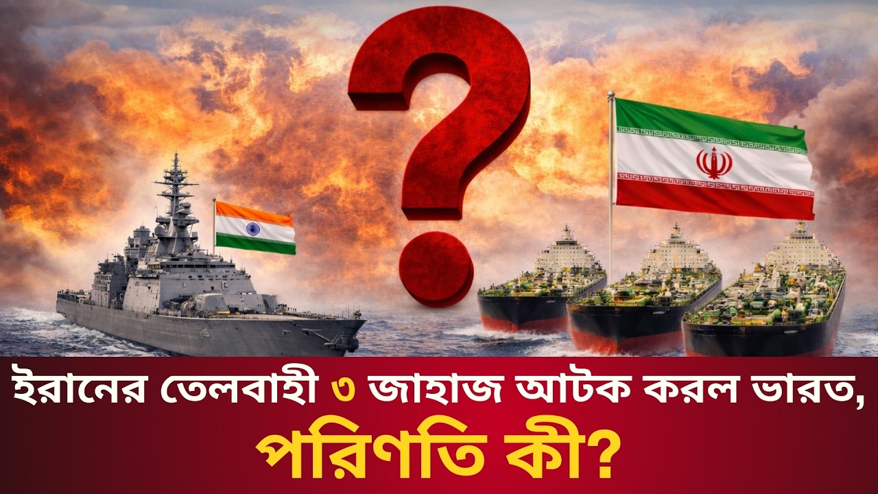 আরও রণতরী পাঠাচ্ছে আমেরিকা, আসছে কী বিশ্বযুদ্ধ? || Talk With Siraj #india #oiltanker #iran