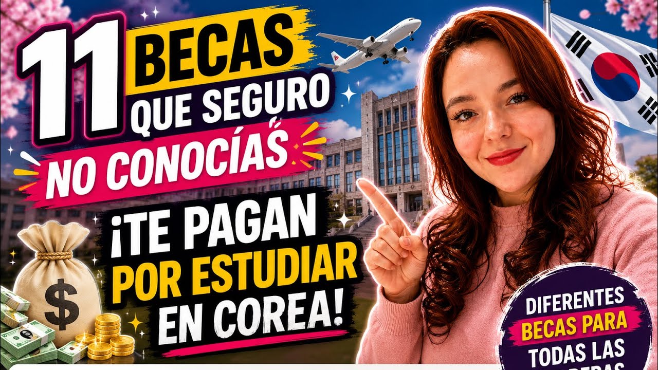11 Becas para Estudiar en Corea Gratis | Scholarships Korea [ENG SUB] | Kell in Korea