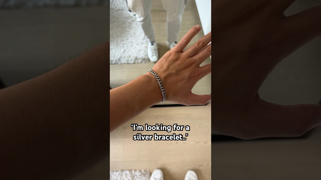 Most Popular Silver Chain Bracelet for Men