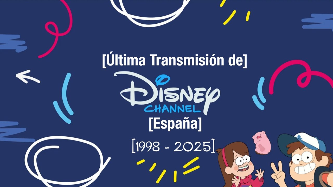 Los últimos minutos de Disney Channel (España, 07/01/25) || Adrian splat +