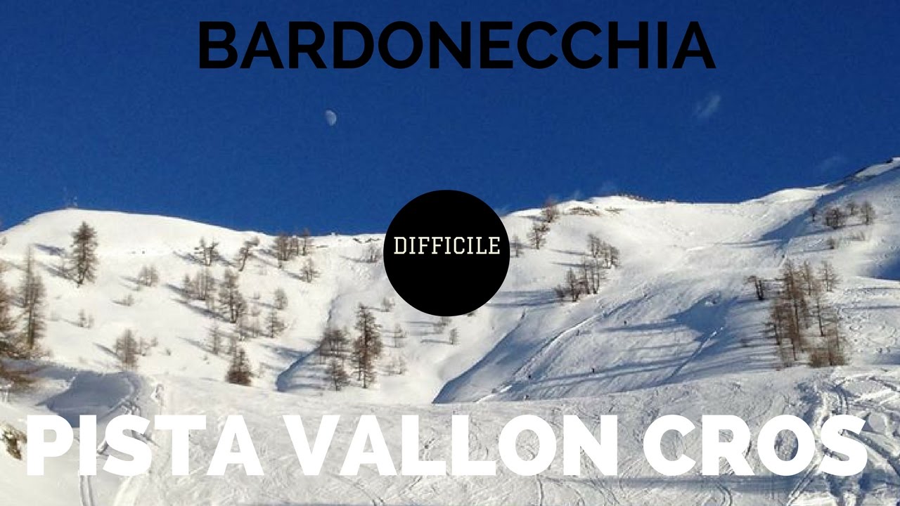 Bardonecchia - Melezet: pista nera Vallon Cros 27
