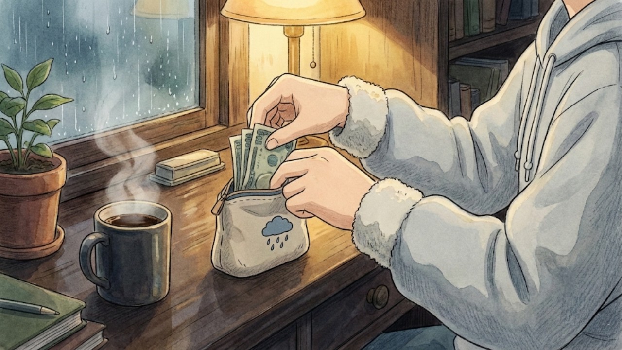 Emergency Fund 🌧️ | Cozy Financial Reset