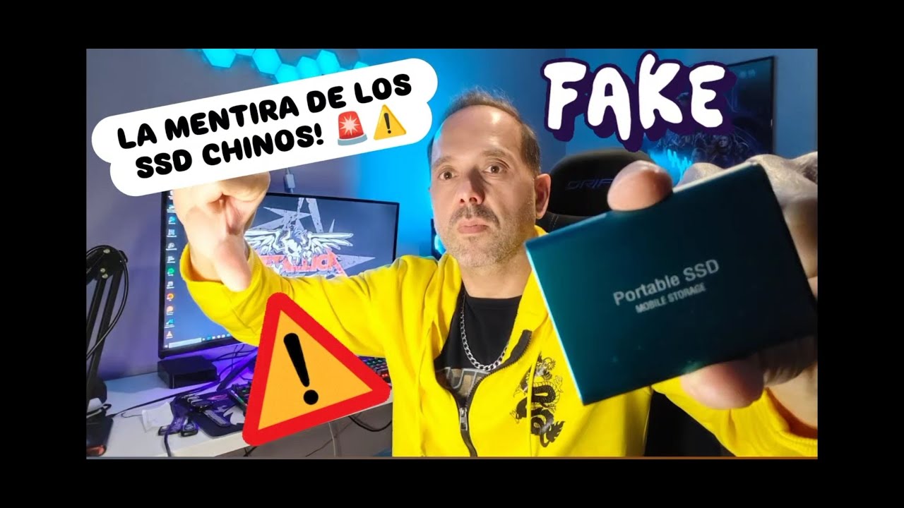 ⚠️ Que no te ENGA&Ntilde;EN!! Estos SSD Chinos son Un timo!!! Te lo explico