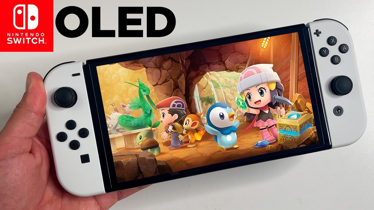 Pok&eacute;mon Brilliant Dimond OLED Nintendo Switch Gameplay