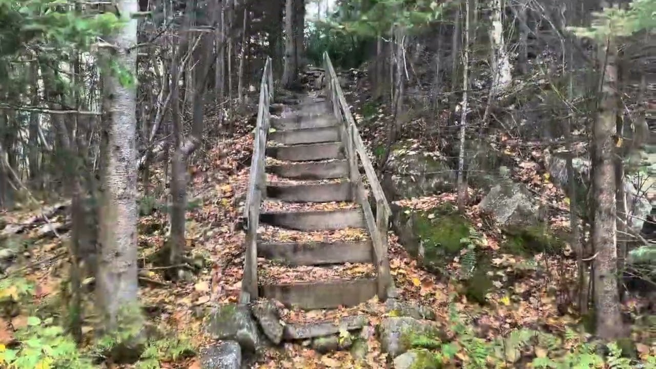 Pine Mountain and Chapel Rock Hike in Gorham NH 52 WAV October 2023