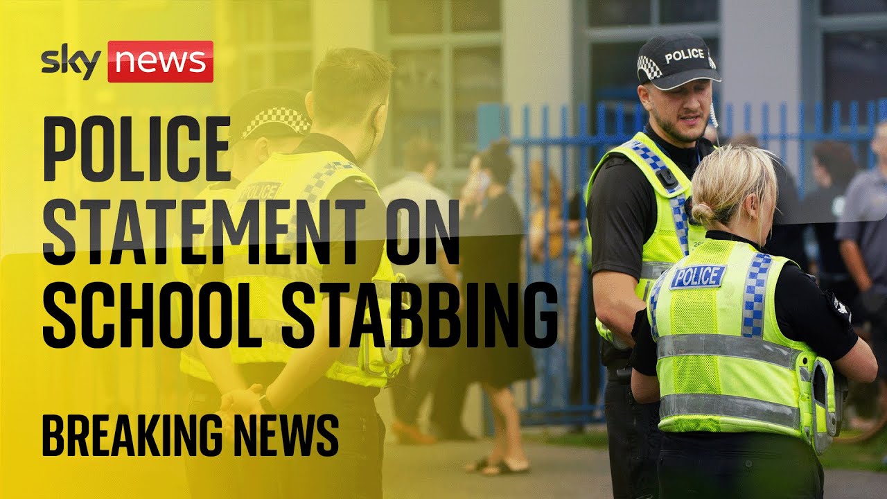 Police deliver statement on Gloucestershire school stabbing