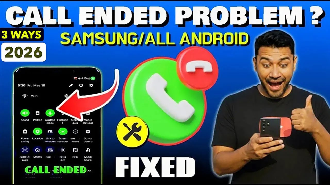 Call Ended Problem In Samsung/Android 2026 || Call Ends Immediately After Dialing Android [Fixed]