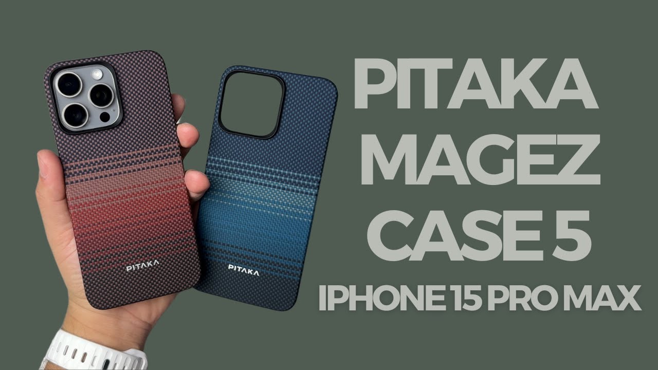 Review Funda Pitaka MagEZ Case 5 iPhone 15 Pro Max