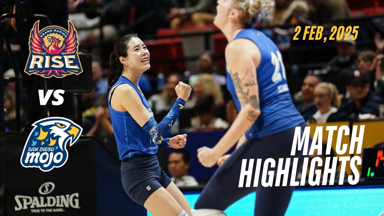 San Diego Mojo vs Grand Rapids Rise - Lee Dayeong 이다영 Highlights | 2 February 2025