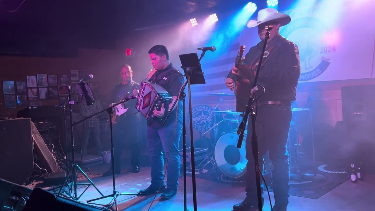 Charlie Saenz jr with Ruben vela jr at rusty rooster 