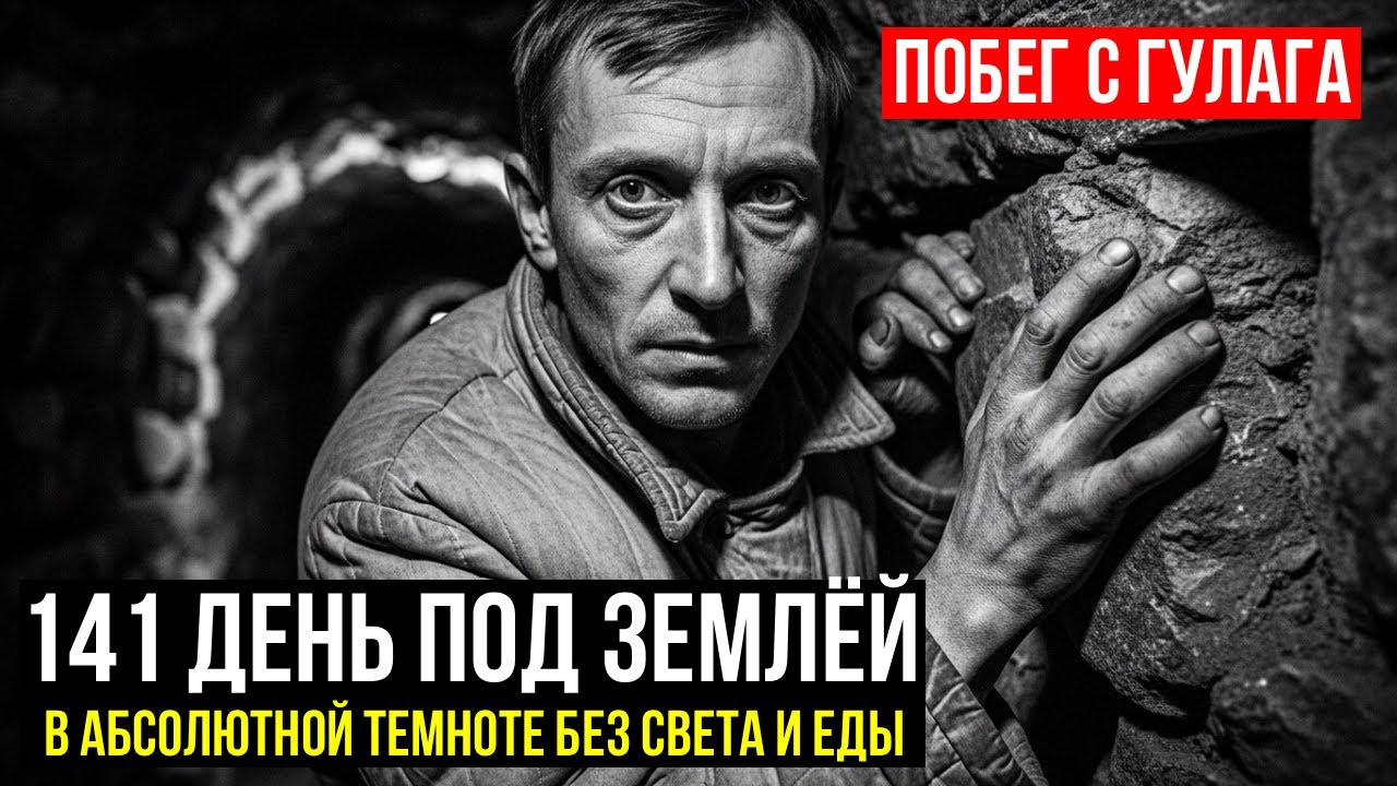 141 День Под Землёй: Как Зэк Выжил в Завале и Обманул ГУЛАГ | Невероятный Побег