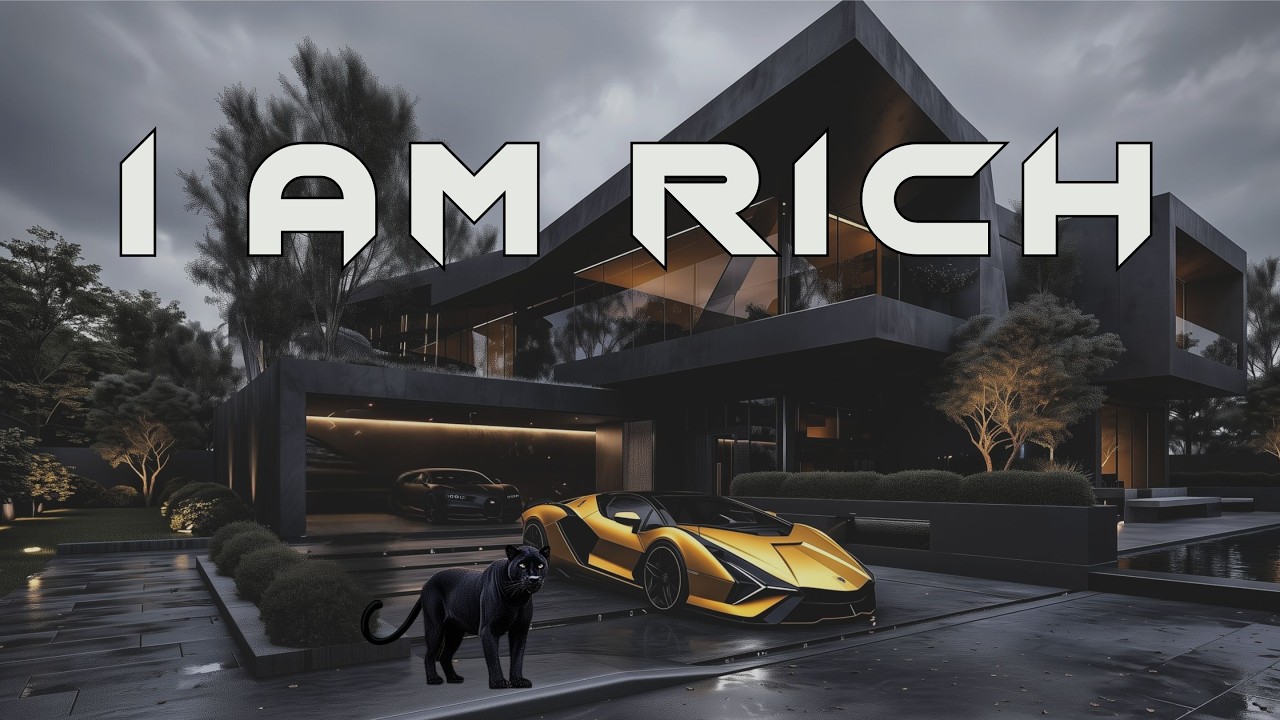 I AM RICH - Silent Wealth Frequency & Luxury Visualization | Alpha Wealth Manifest