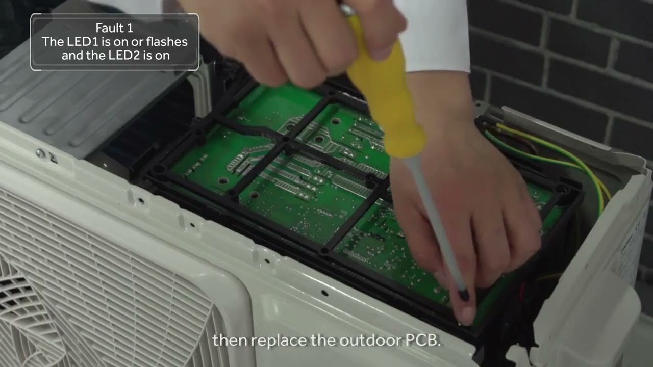 AC-E7 Error troubleshooting video