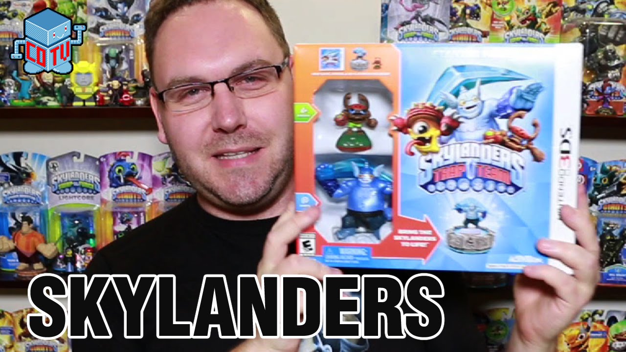 Skylanders Trap Team Unboxing 3DS Version