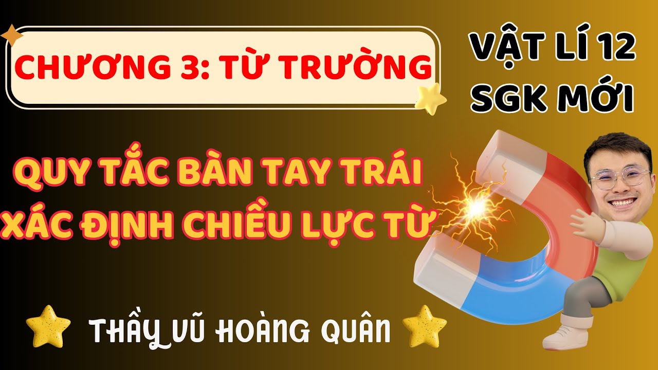 [Vật Lí 12- SGK Mới] Chương 3_Chủ Đề:  Lực Từ Tác Dụng Lên Một Đoạn Dây II Lý Thầy Quân
