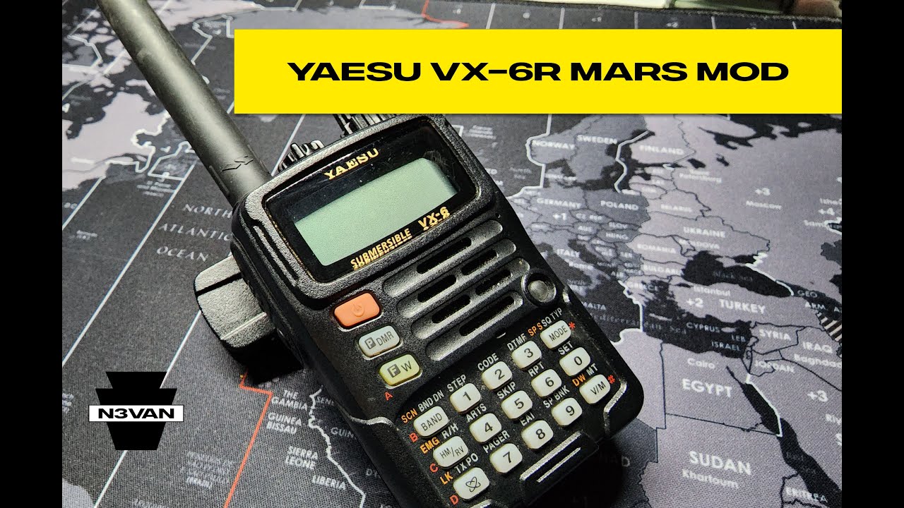 Yaesu VX-6R MARS Mod