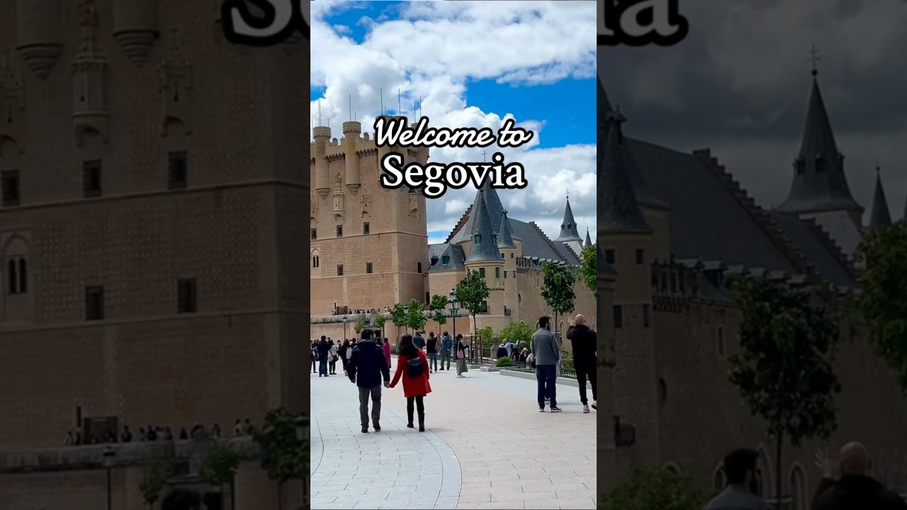 Segovia w Hiszpanii to urocze miasto położone około godziny drogi od Madrytu.