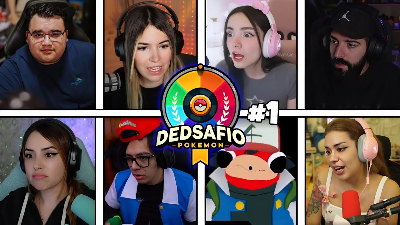 MEJORES MOMENTOS DE DEDSAFIO POKEMON #1 🔥😂 | ELDED, RIVERS, JUANSGUARNIZO, CRYSTALMOLLY, DAARICK